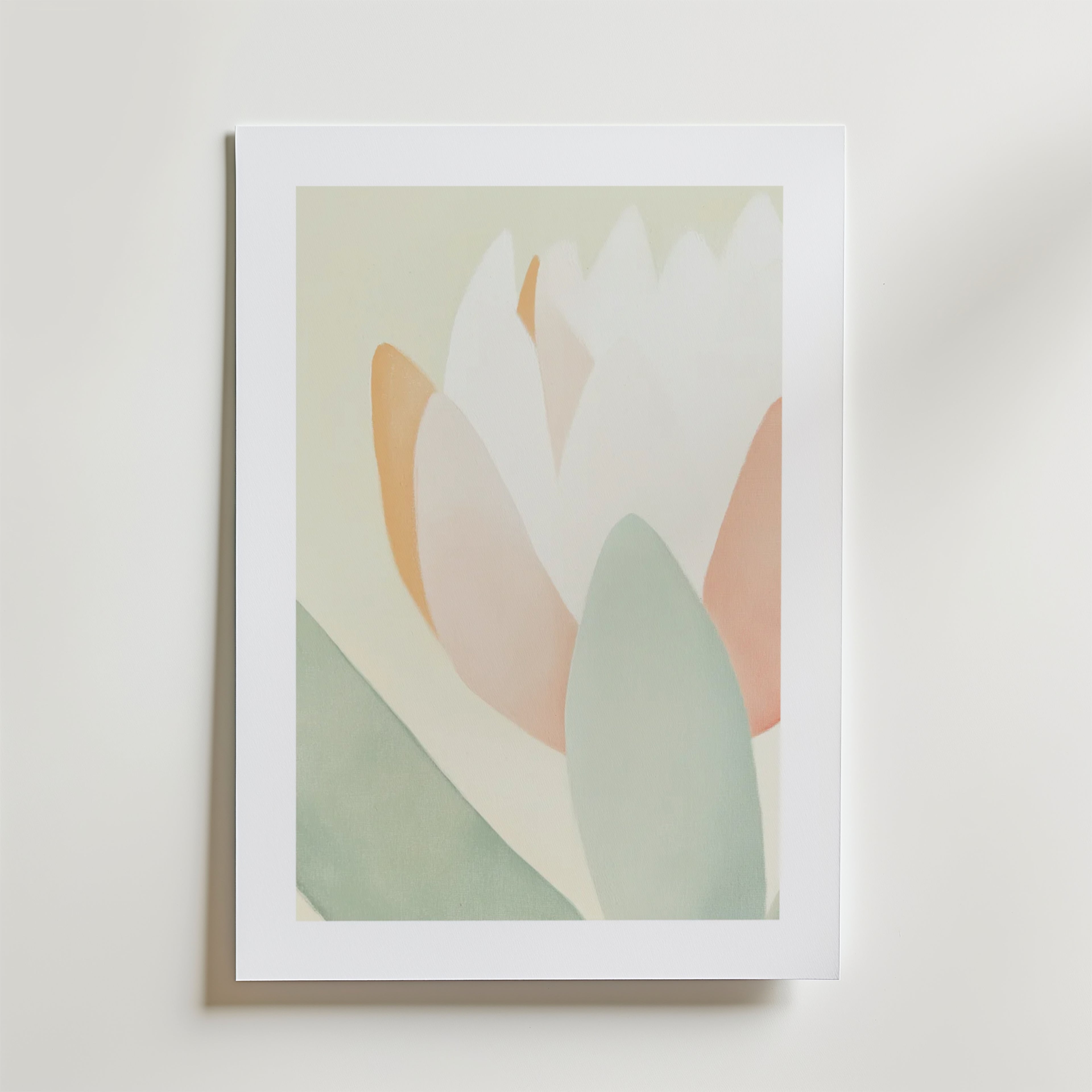Minimalist floral botanic – stilfullt konsttryck från Bozetto, tryckt på matt finpapper
