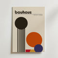 Bauhaus Geometric Art – stilfullt konsttryck från Bozetto, tryckt på matt finpapper