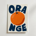 Fresh Citrus Orange – stilfullt konsttryck från Bozetto, tryckt på matt finpapper