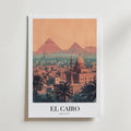 Echoes Of Cairo – stilfullt konsttryck från Bozetto, tryckt på matt finpapper i hög tryckkvalitet