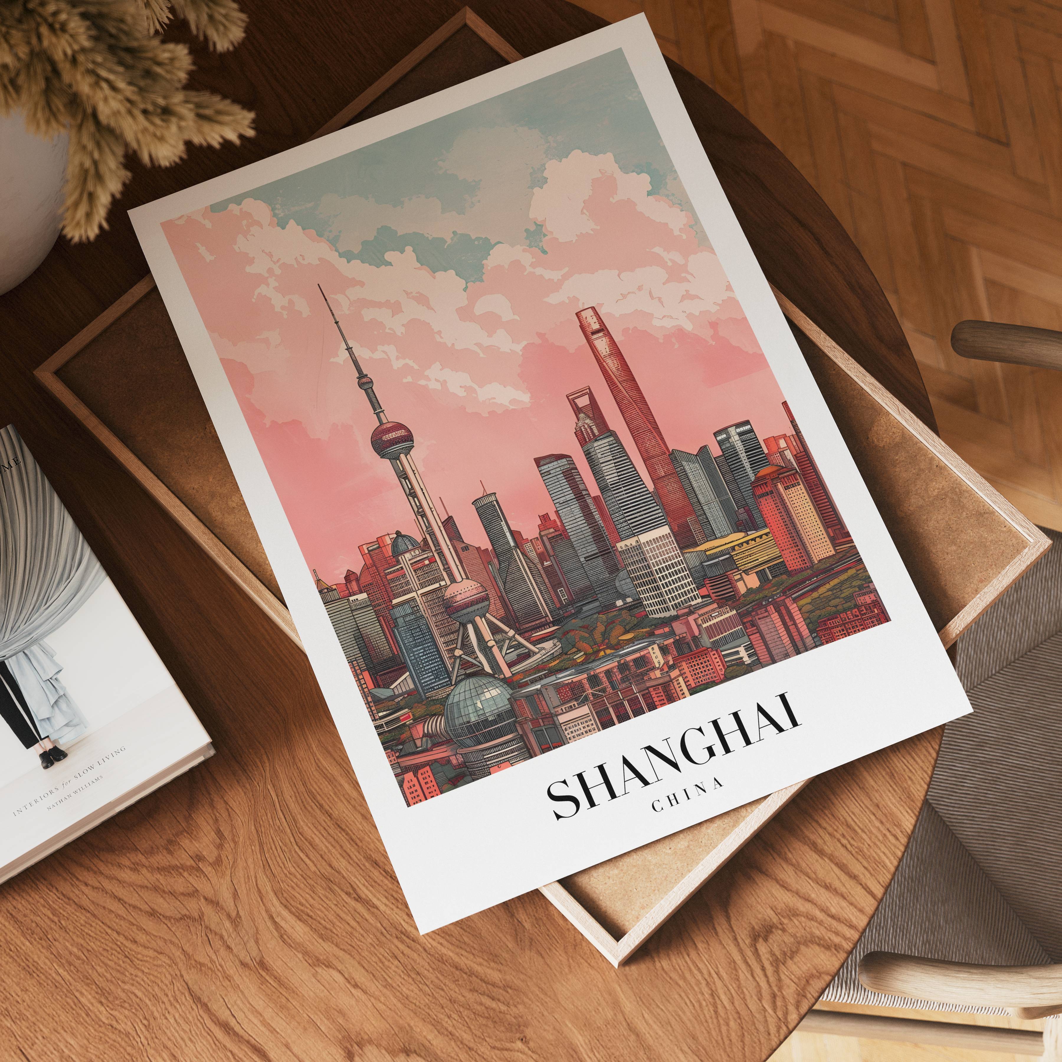 Echoes Of Shanghai – köp enkelt hos Bozetto konsttryck i hög kvalitet i hög kvalitet