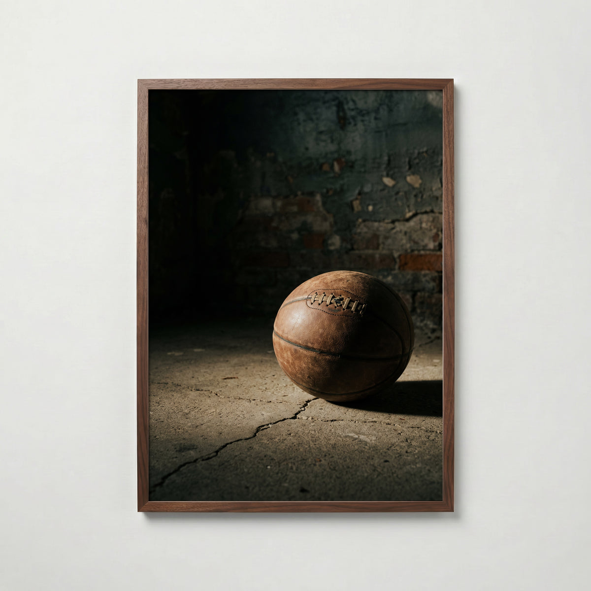 Basketball Poster – valnötsram