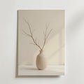 Minimalist Ceramic Vase – stilfullt konsttryck från Bozetto, tryckt på matt finpapper