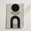 Abstract Shapes No.3 – stilfullt konsttryck från Bozetto, tryckt på matt finpapper