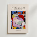 Picasso Cubist Siesta – stilfullt konsttryck från Bozetto, tryckt på matt finpapper