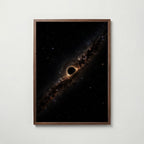 Black Hole Poster – valnötsram
