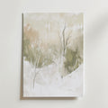 Abstract Winter Silence – stilfullt konsttryck från Bozetto, tryckt på matt finpapper