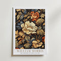 Golden Flowers Pattern William affisch på neutral bakgrund – poster från Bozetto