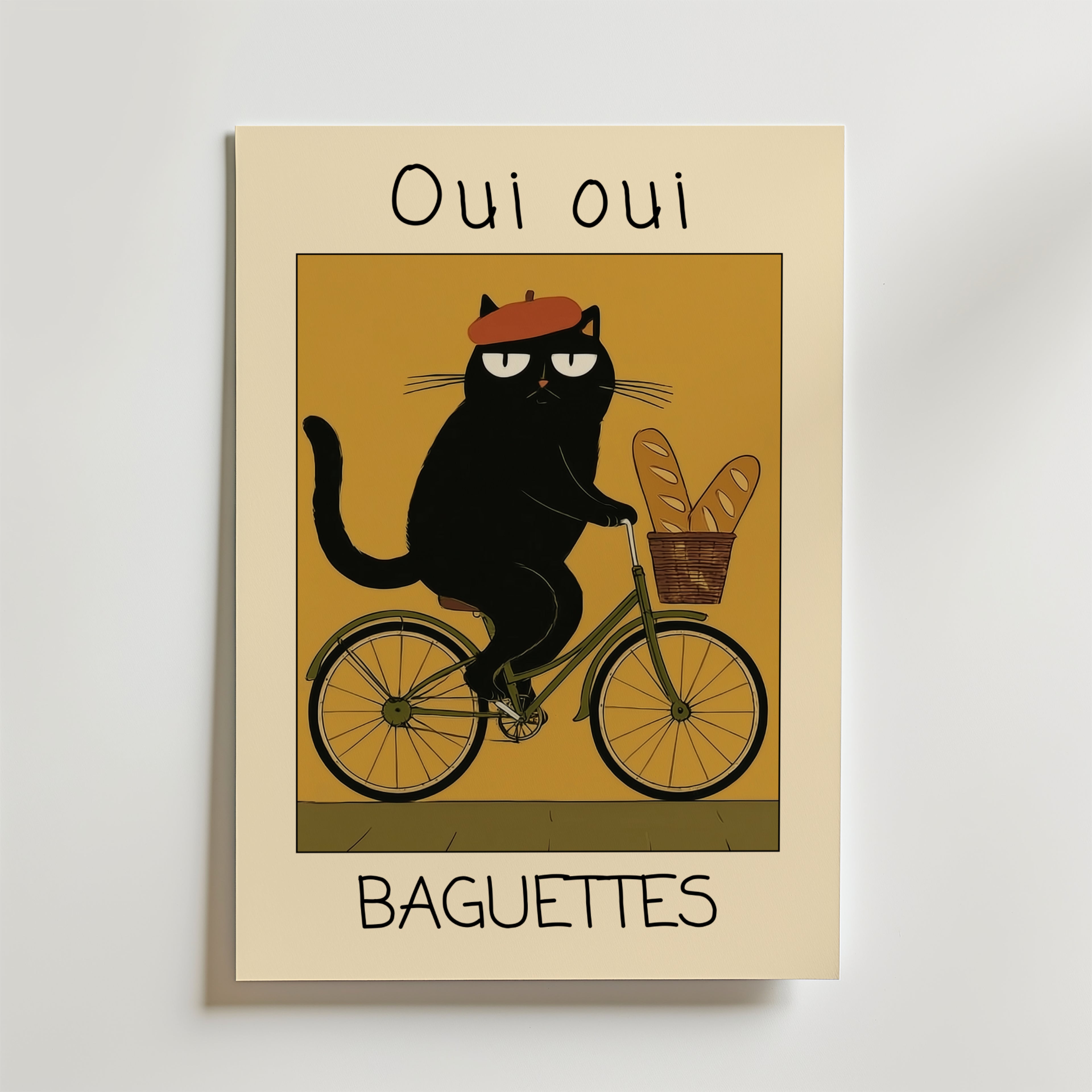 Bundle 2-pack French Morning Ride – kuraterad postercollection som lyfter hemmet hos Bozetto