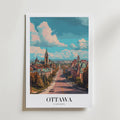 Under The Ottawa Sky – stilfullt konsttryck från Bozetto, tryckt på matt finpapper
