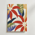 Abstract leaves – stilfullt konsttryck från Bozetto, tryckt på matt finpapper i hög tryckkvalitet