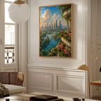 Green Metropolis Poster – i rum 1