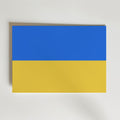 Ukraine National Flag Poster – modern konst och stilren konsttryck för hemmet hos Bozetto