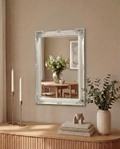 Silversjön – Antikspegel i Bologna silver 50 × 70 cm