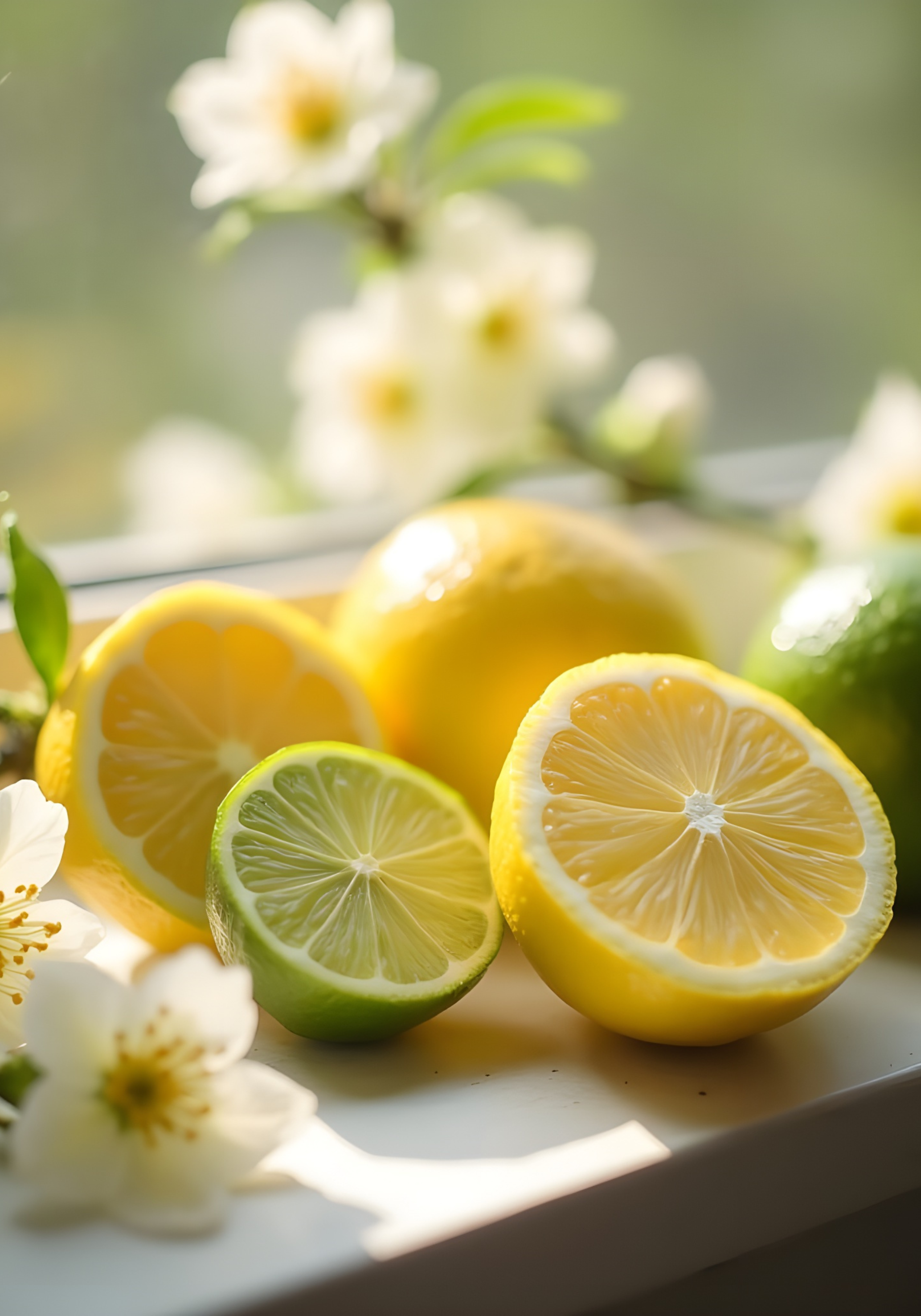 Sunlit Citrus – affisch med snyggt motiv, köp enkelt hos Bozetto i flera storlekar