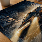 Snow Rally Poster – tryck på papper