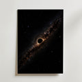 Black Hole Poster – canvas utan passepartout