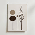 Abstract Garden Shapes – stilfullt konsttryck från Bozetto, tryckt på matt finpapper