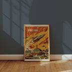 Space Age Poster – i rum 3