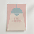 Find The Idea – stilfullt konsttryck från Bozetto, tryckt på matt finpapper i hög tryckkvalitet