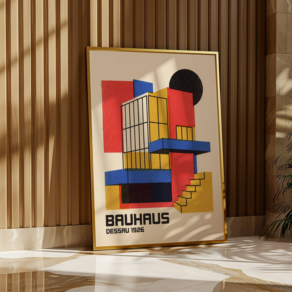 Bauhaus Dessau Poster – i rum 5