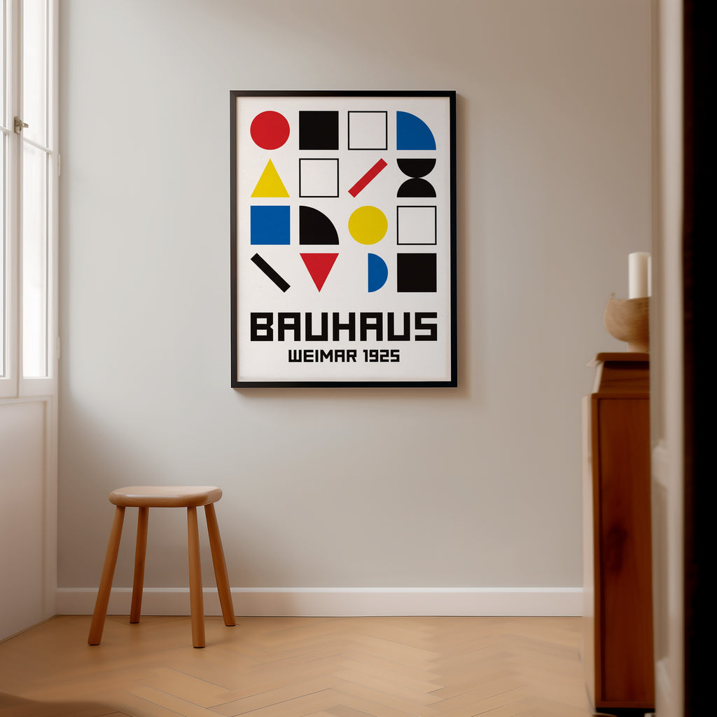 Bauhaus Weimar Poster – i rum 4