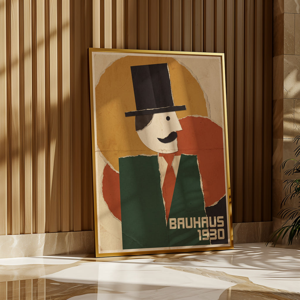 Bauhaus Top Hat Poster – i rum 4