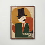Bauhaus Top Hat Poster – valnötsram