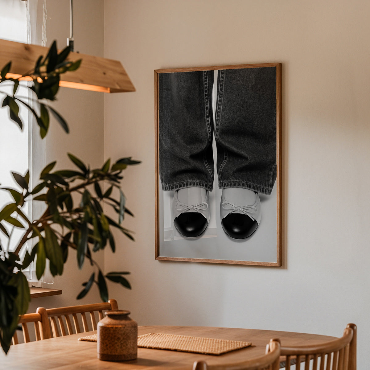 Cap Toe Ballerina Poster – i rum 1
