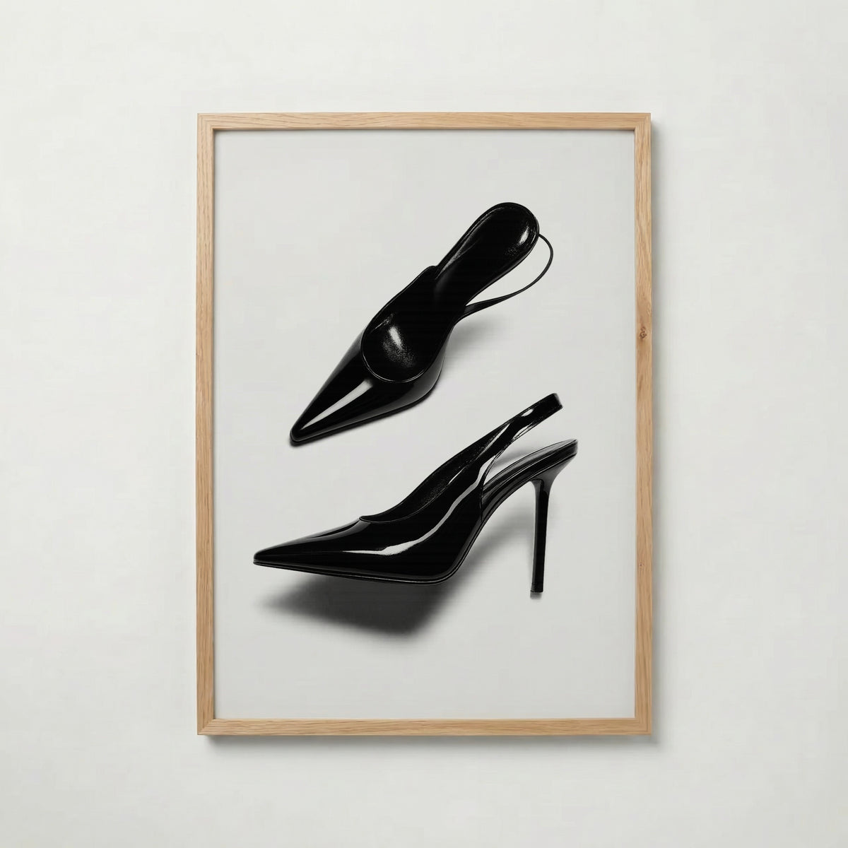 Patent Slingback Heels Poster – ekram