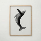 Breaching Whale Poster – ekram