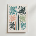 Pastel Palms – stilfullt konsttryck från Bozetto, tryckt på matt finpapper i hög tryckkvalitet