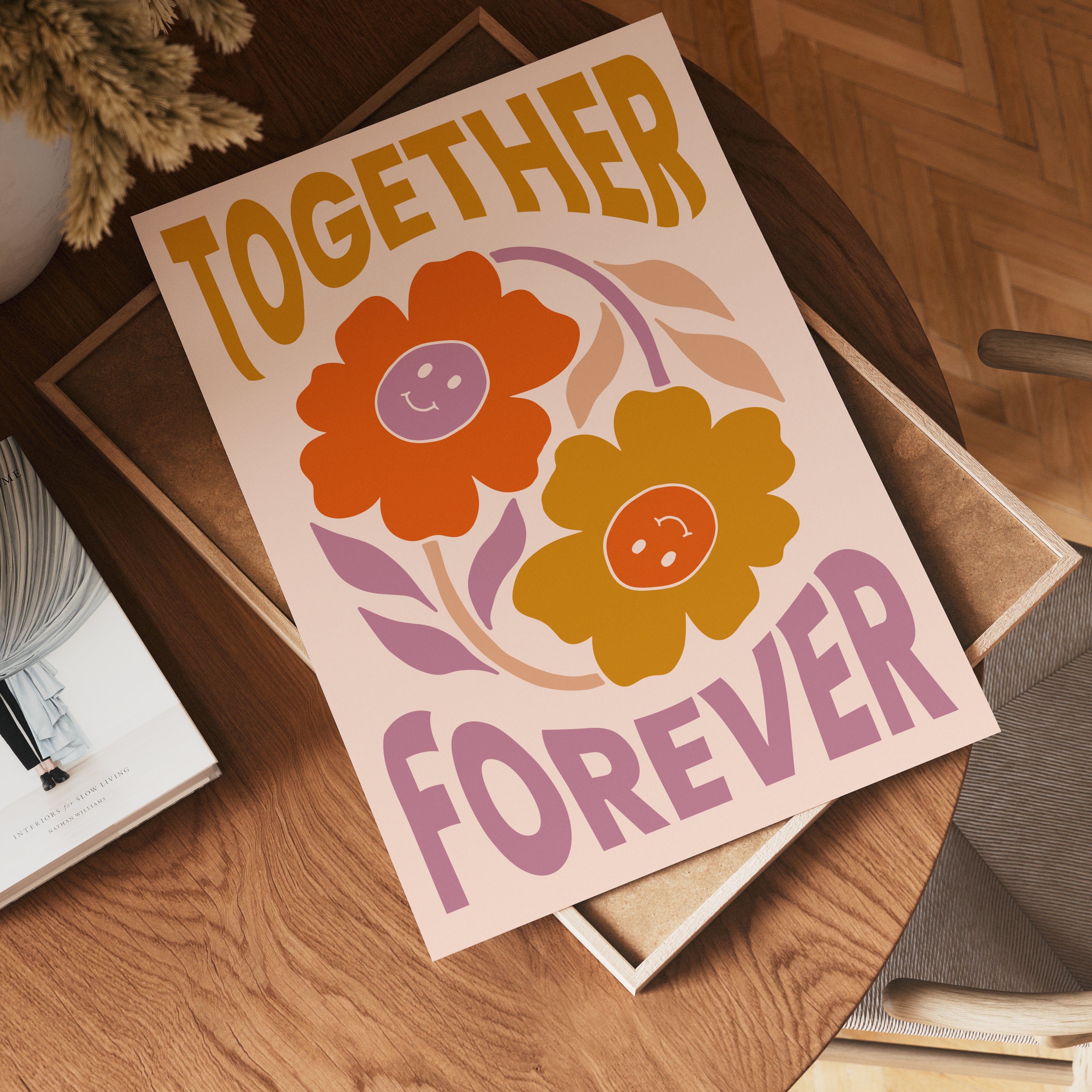 Together Forever poster visad rakt fram – Bozetto affisch i hög tryckkvalitet i hög tryckkvalitet
