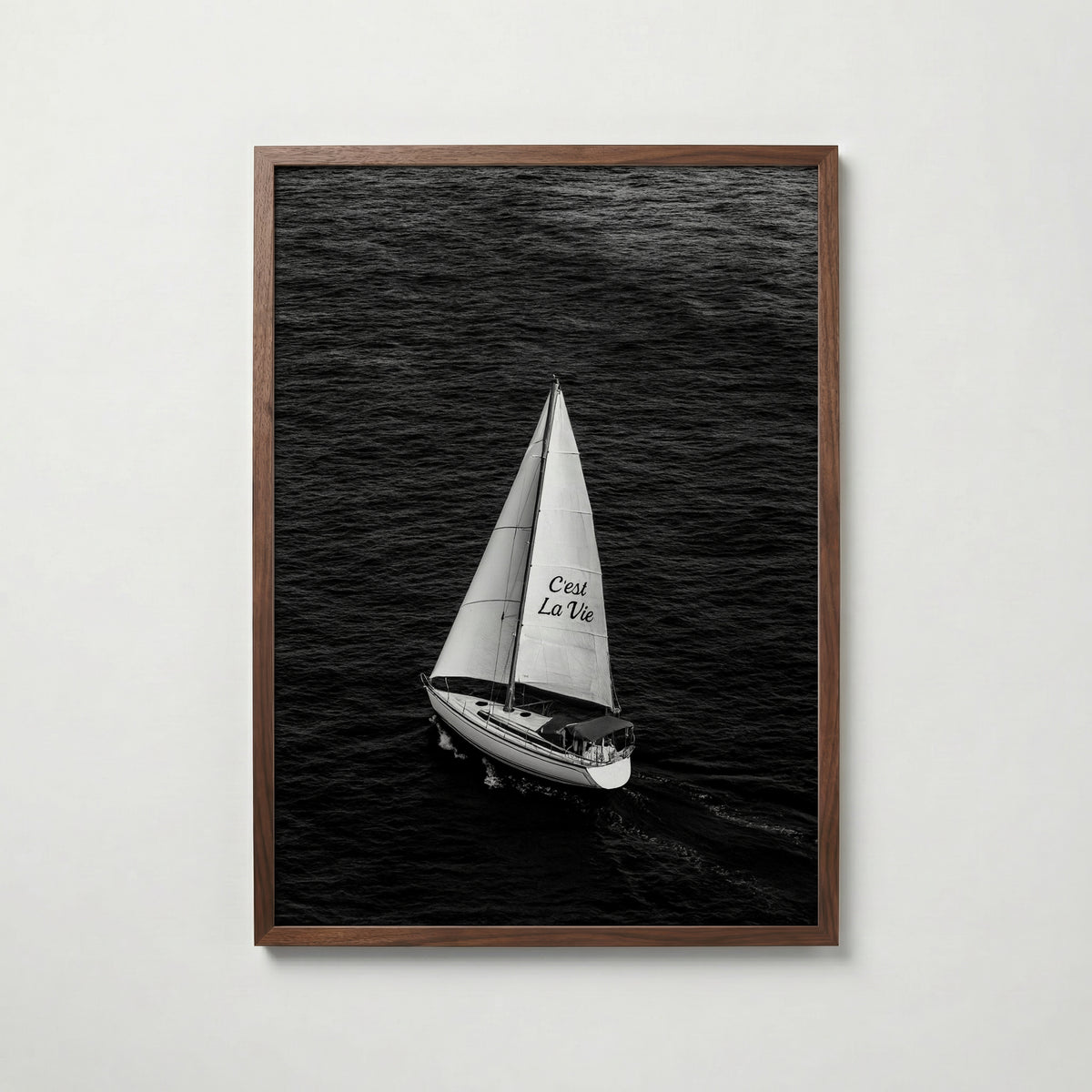 C'est La Vie Poster – valnötsram