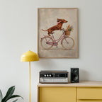 Dachshund on Tour Poster – i rum 2