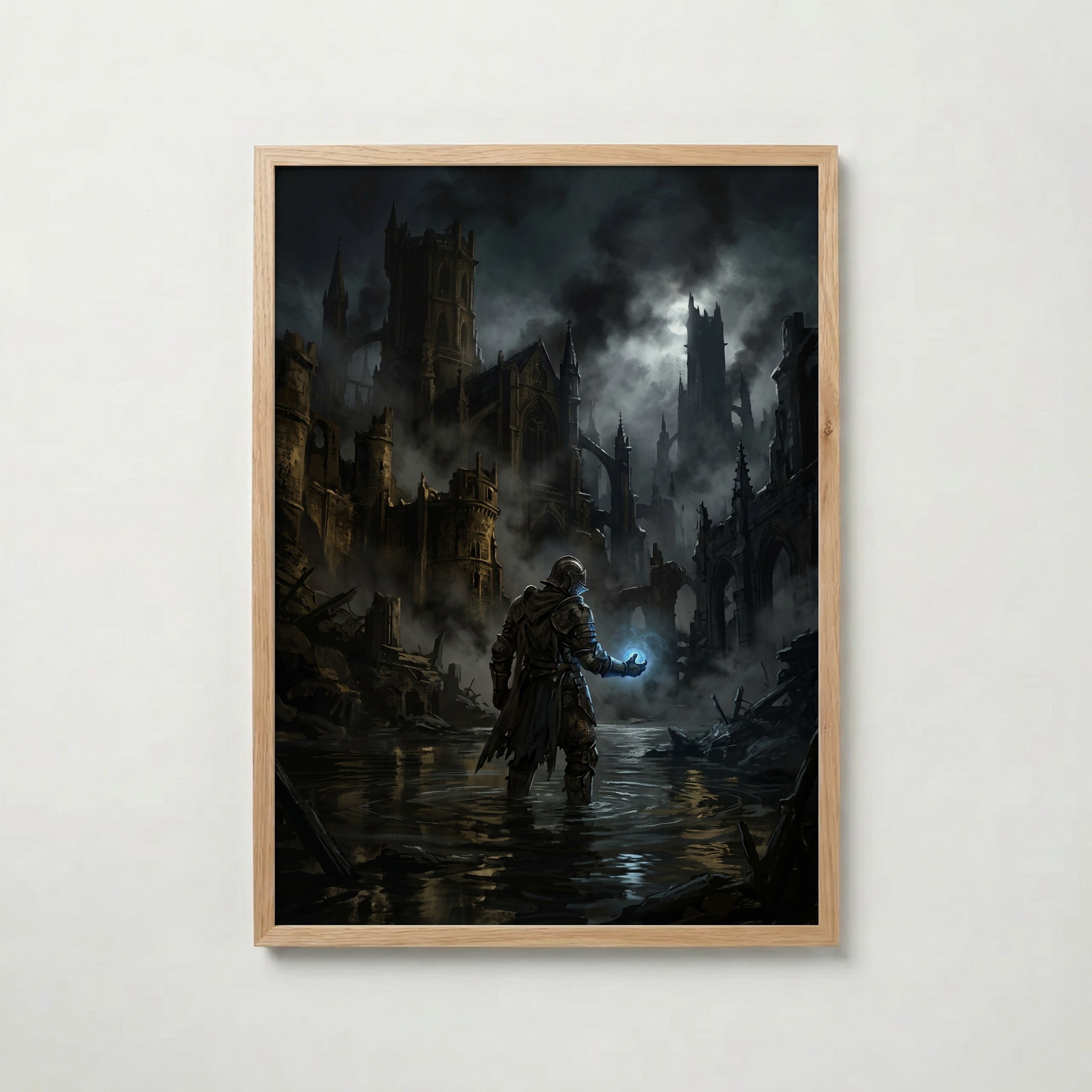 Ember Citadel Poster med ekram