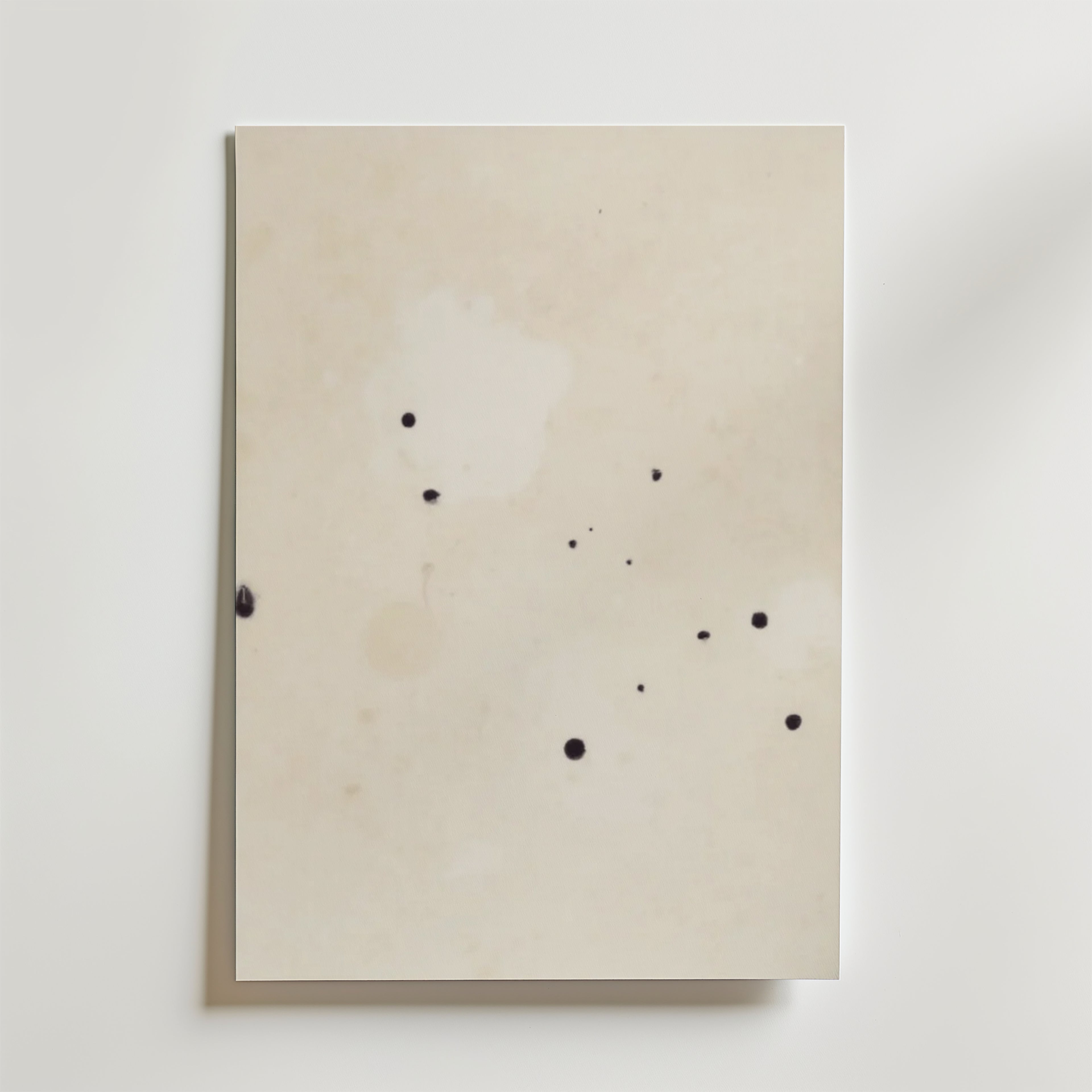 Abstract Beige No.2 – stilfullt konsttryck från Bozetto, tryckt på matt finpapper