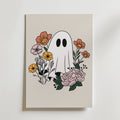Blooming Ghost – stilfullt konsttryck från Bozetto, tryckt på matt finpapper i hög tryckkvalitet