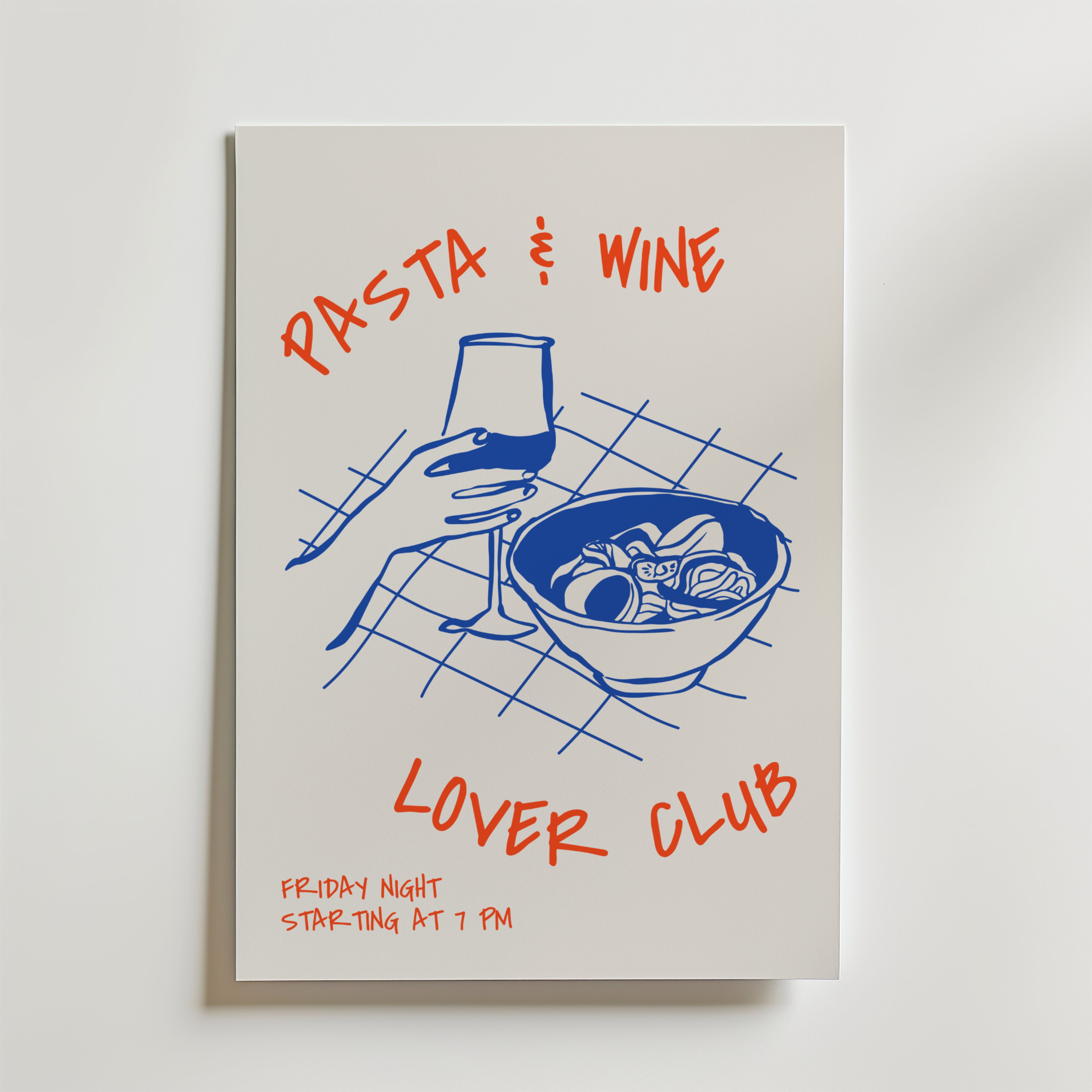 The Dinner Ritual – stilfullt konsttryck från Bozetto, tryckt på matt finpapper i hög tryckkvalitet