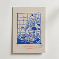 Berlin Aperitivo – stilfullt konsttryck från Bozetto, tryckt på matt finpapper i hög tryckkvalitet