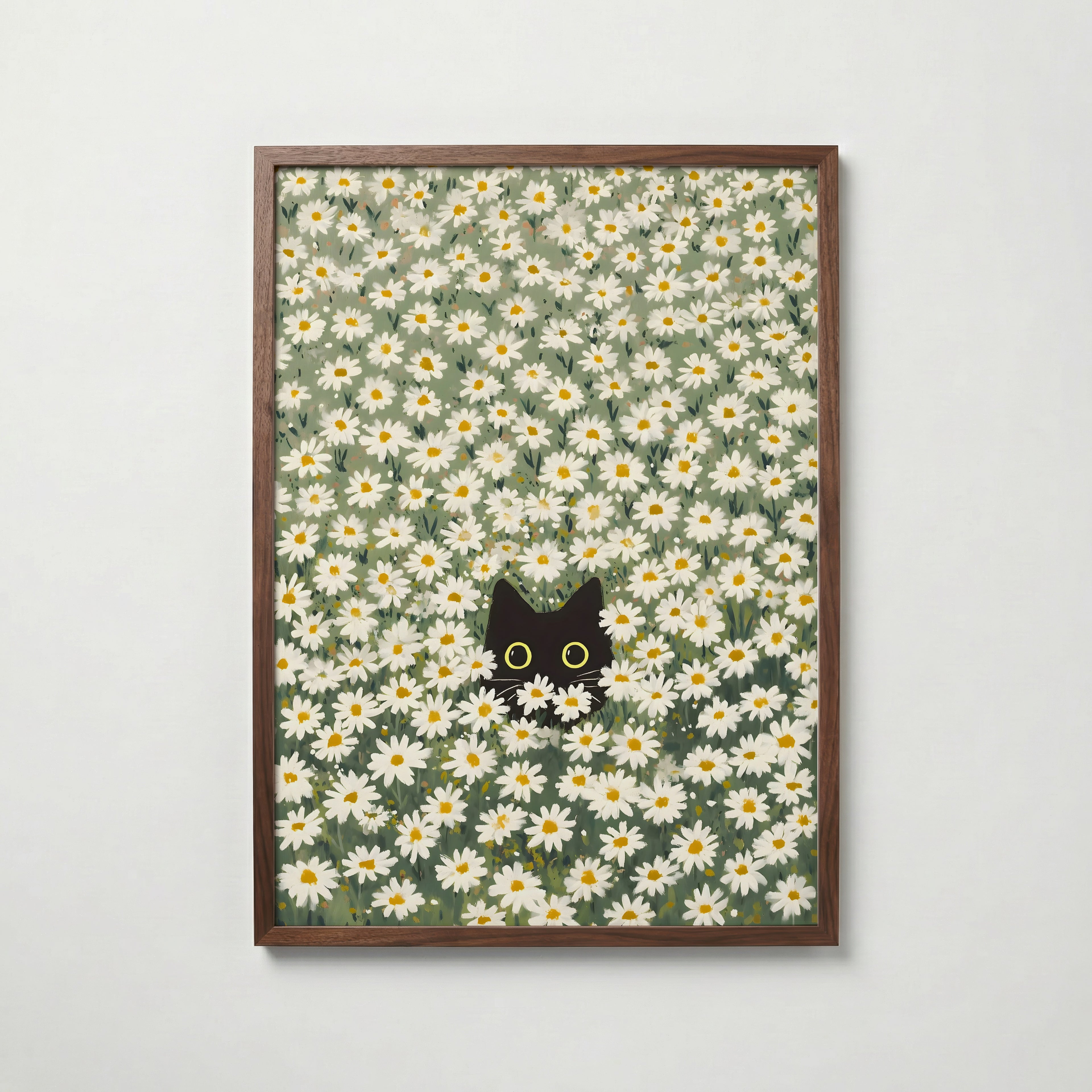 Hidden in Green Bloom poster visad rakt fram – Bozetto affisch i hög tryckkvalitet