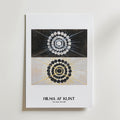 Mockup av Hilma af Klint The Swan No.8 affisch på vägg – köp enkelt hos Bozetto i hög kvalitet