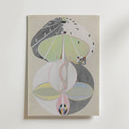 Hilma af Klint Tree of Knowledge affisch på neutral bakgrund – poster från Bozetto