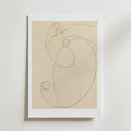 Hilma af Klint The Pleiades – stilfullt konsttryck från Bozetto, tryckt på matt finpapper
