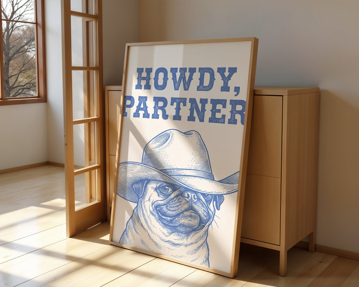 Howdy Partner Poster – i rum 5