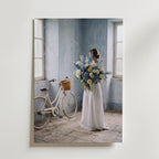 Hydrangea Hideaway Poster – canvas utan passepartout