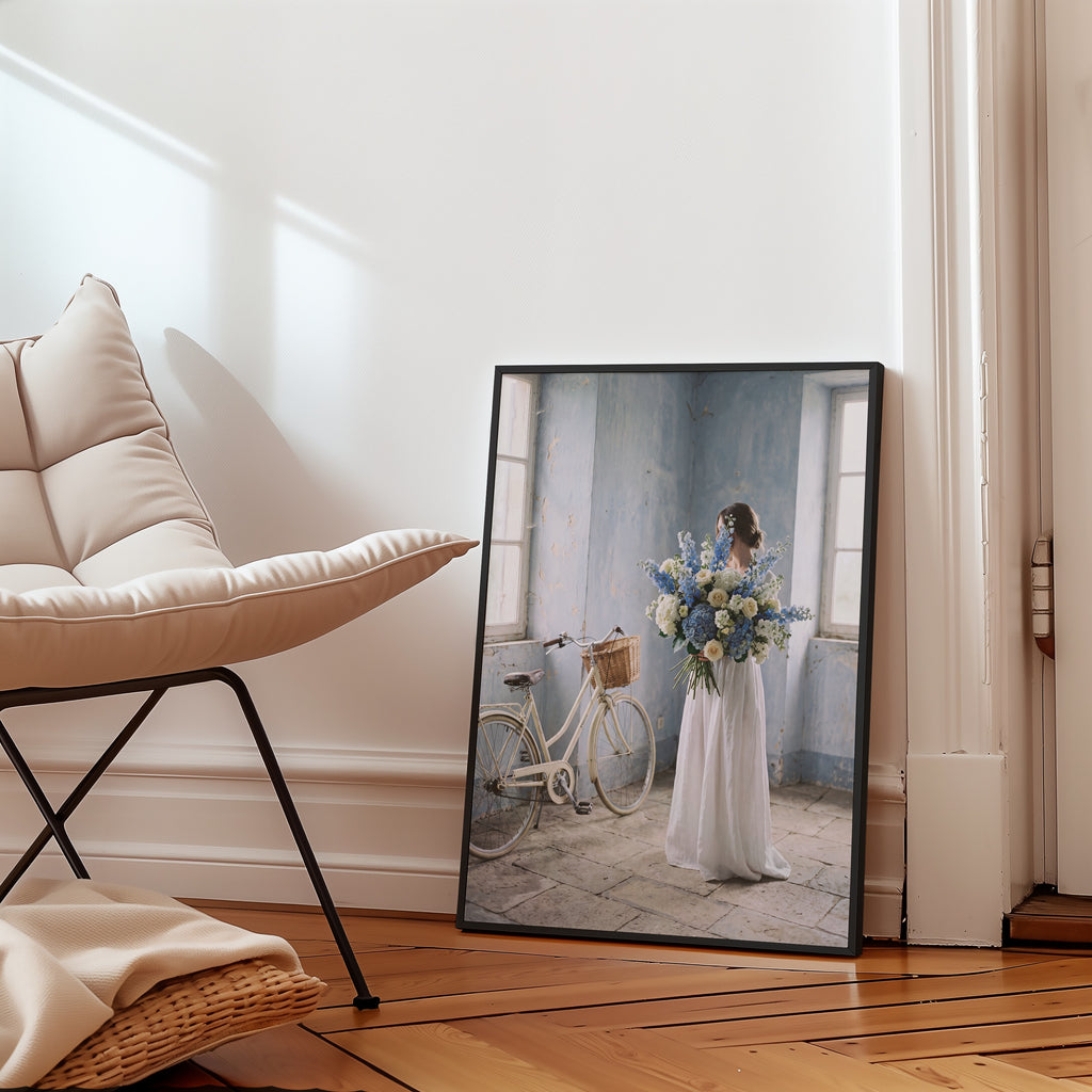 Hydrangea Hideaway Poster – i rum 1