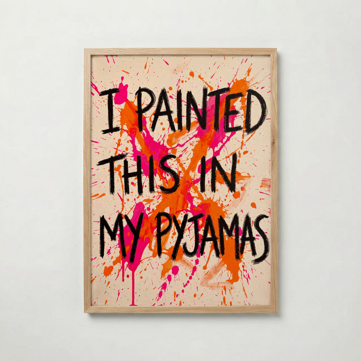Painted in Pyjamas Poster – ekram