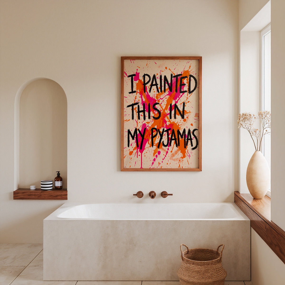 Painted in Pyjamas Poster – i rum 4