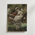 Carl Larsson Idyll – stilfullt konsttryck från Bozetto, tryckt på matt finpapper